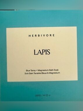 Herbivore Lapis Blue Bath Soak New